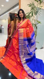 Vintage Kanjipuram Orange Pink MSA-D118