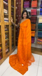 Gini Matka Muslin Orange :SLLK-N380