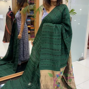 Pure Matka Muslin Green : SDK-D68