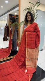 Pure Matka Muslin Red : SDK-D68