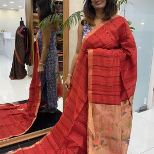 Pure Matka Muslin Red : SDK-D68