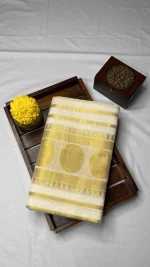 kerala-saree Polka dot RKB011F