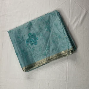 Fancy Kota Saree Green- ALK17J