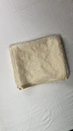 Fancy Kota Saree Peach Off-White : ALK17J