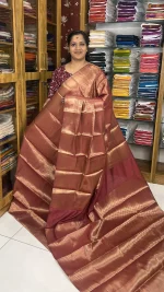 Semi Silk Maroonish Red :SBB0185