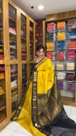 Cotton Silk Lemon Yellow -MKC171M