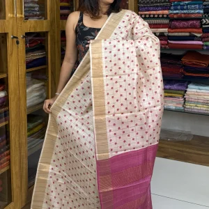 Tussar Silk Pink:PRI400A