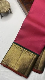 Kanchipuram Pure Silk Rani Pink