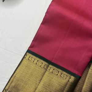 Kanchipuram Pure Silk Rani Pink