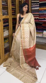 Tussar Silk Chikku:PRI400A
