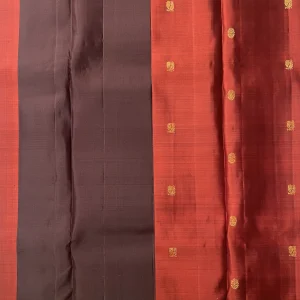 Kanchipuram Pure Silk Brick Red- KVK215MY
